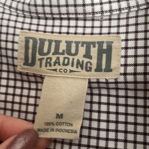 Deluth Trading Company long sleeve button up shirt - Picture 2 of 2